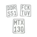 3D-Druck Show Kennzeichen