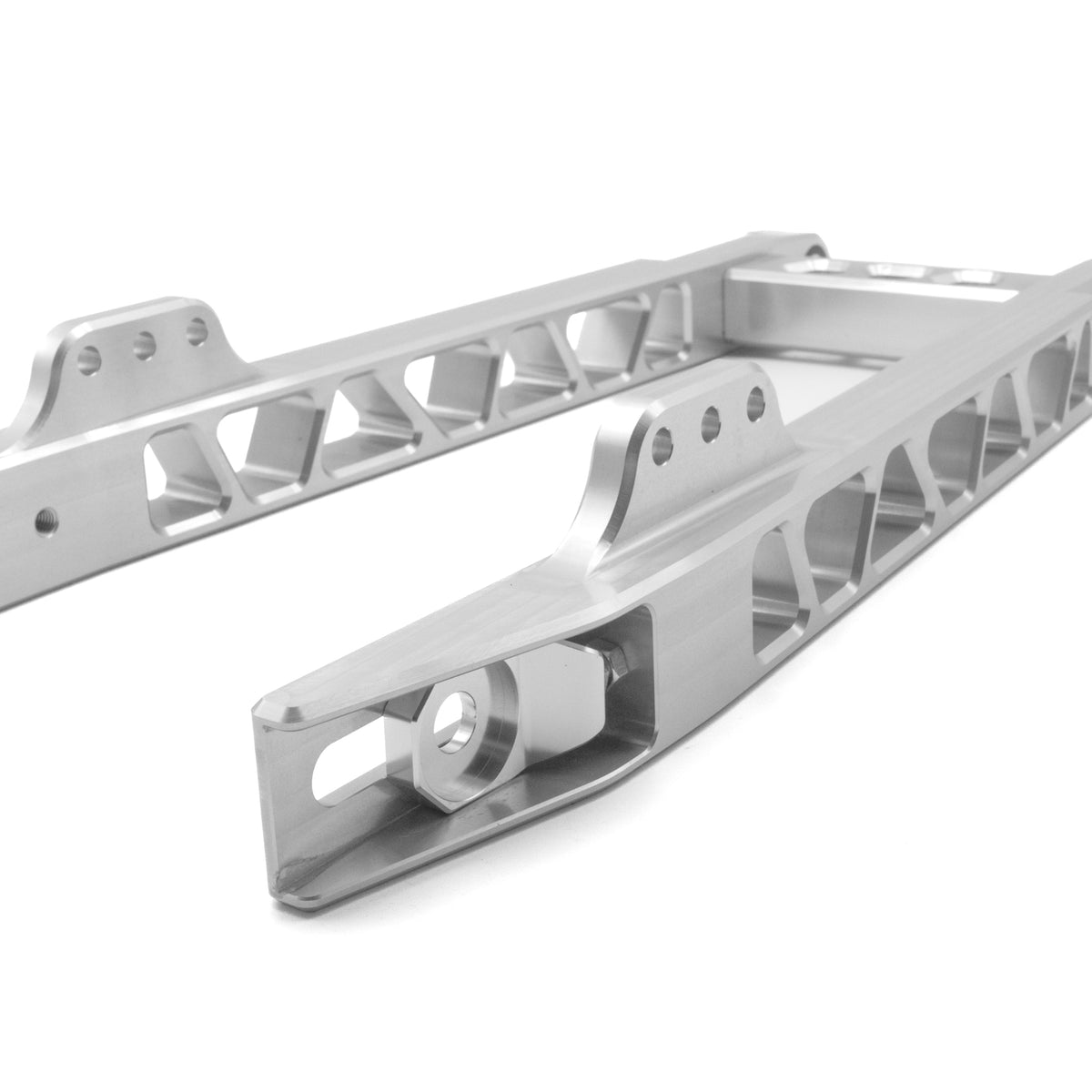 CNC Schwinge für Simson verlängert +4cm