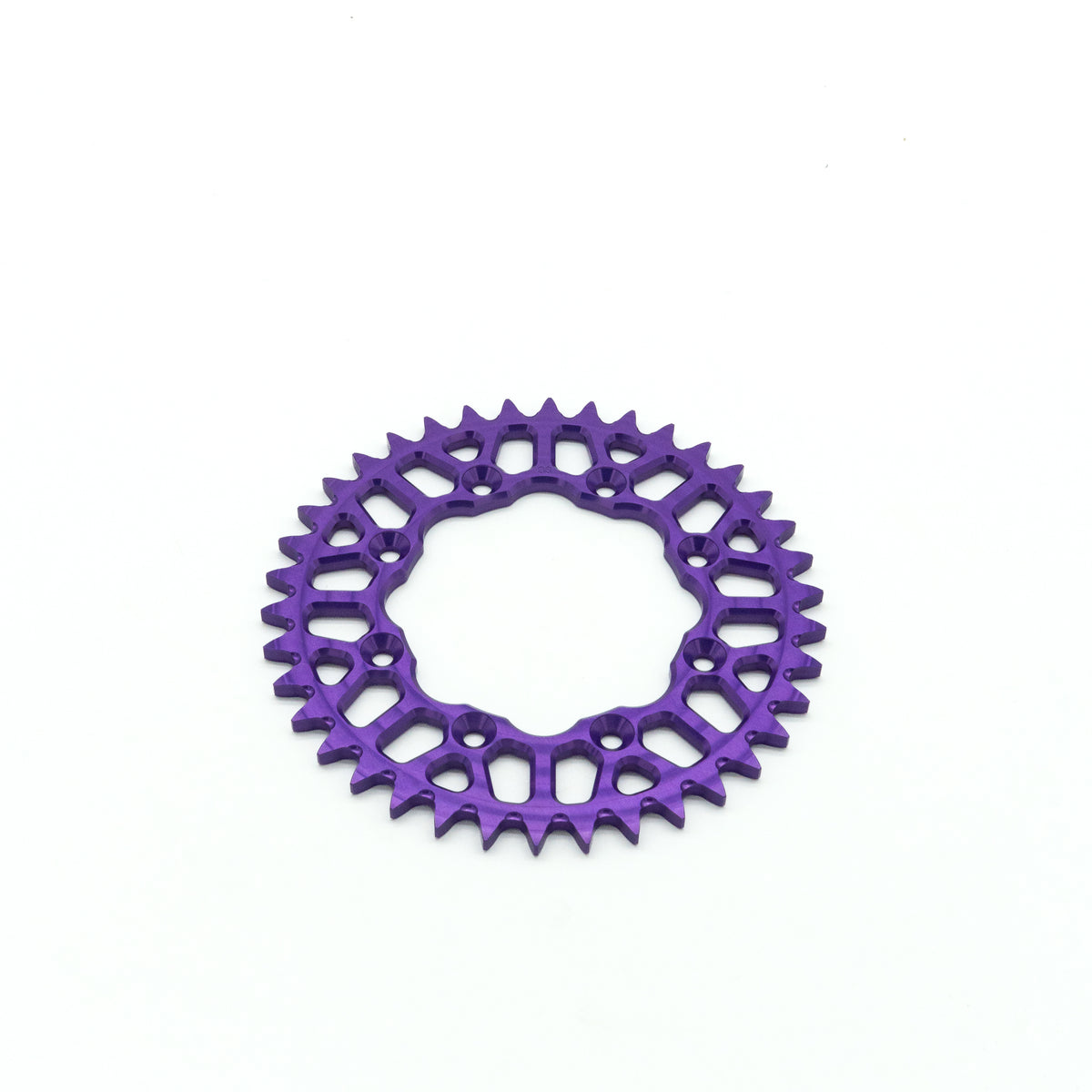 CNC Kettenblatt 8 Fach verschraubt 34-50z violett