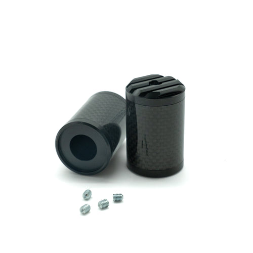 CNC/ Carbon Sturzpad Set Vorderachse