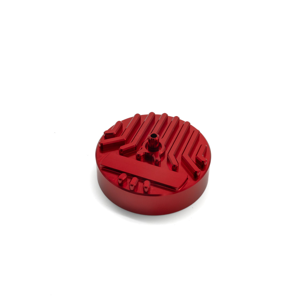 Tankdeckel Gravur Rot