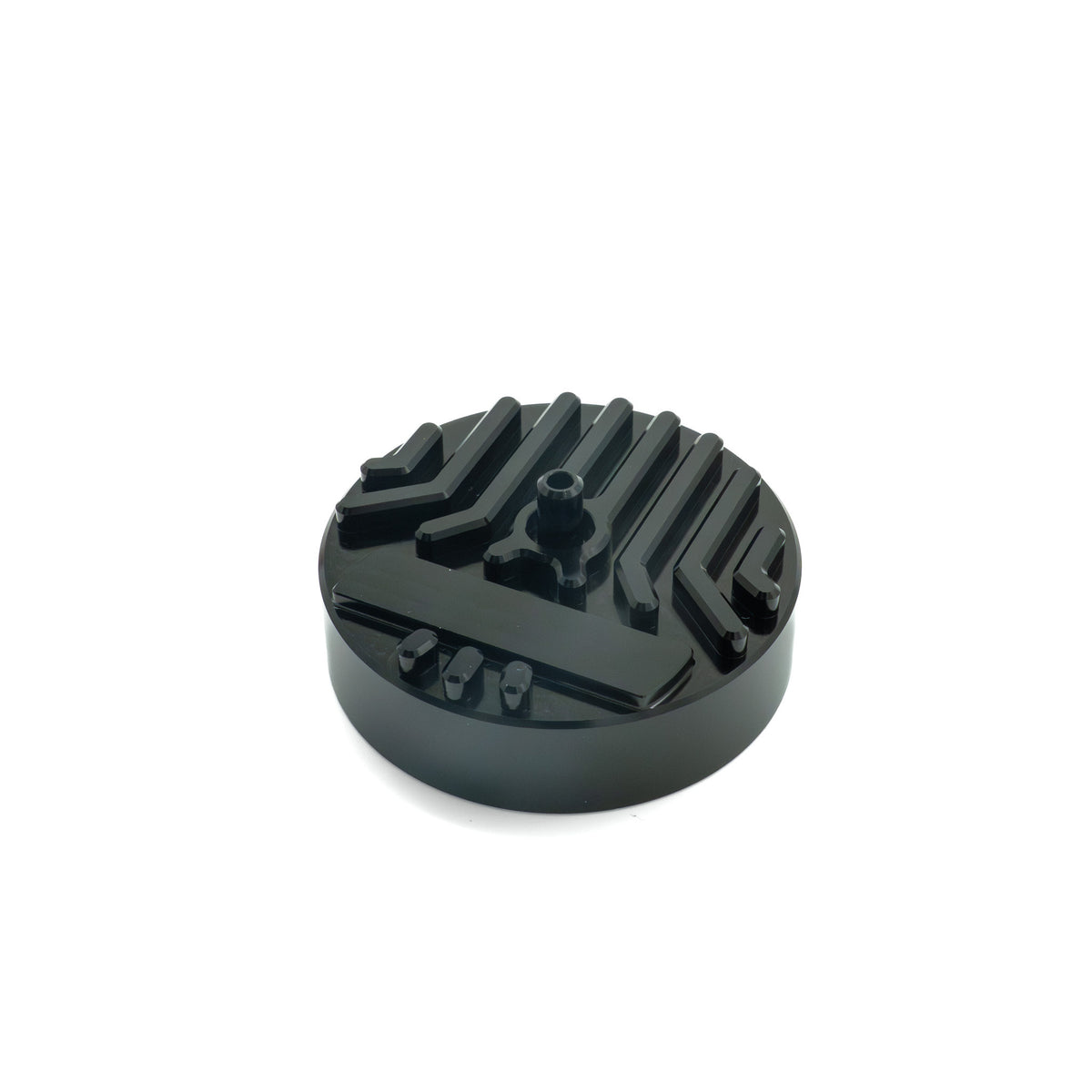 Tankdeckel Gravur Schwarz